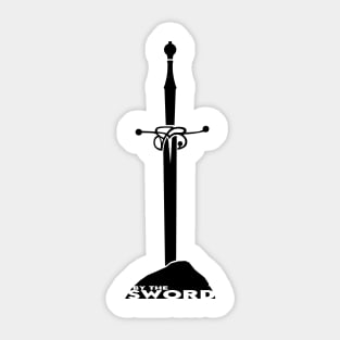 By The Sword - Rapier 1 Sticker